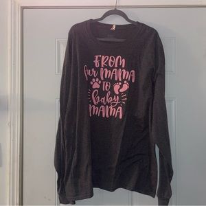 From Fur Mama to Baby Mama Shirt